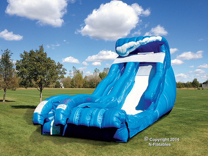 19' Wild Wave Water Slide with Pool  Image