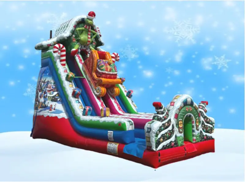 27' Holiday Double Lane Slide  Image
