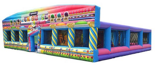 Funhouse Inflatable Maze Image