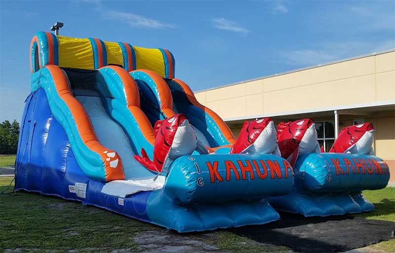 19' Double Lane Big Kahuna Water Slide  Image