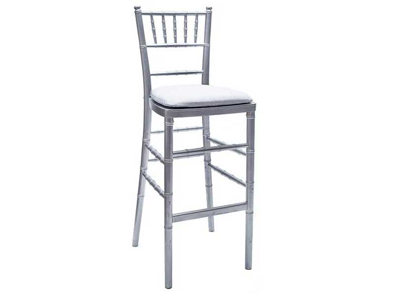 Silver Chiavari Barstools Image